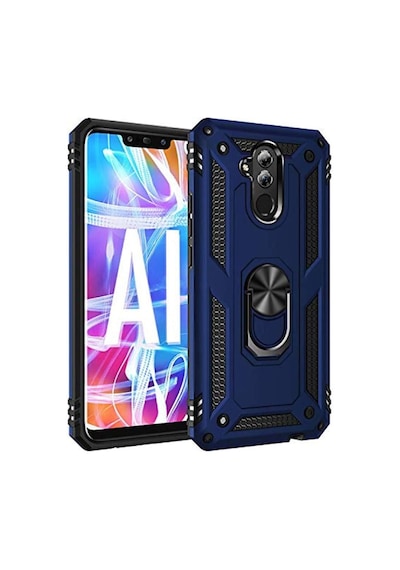 Huawei Mate 20 Lite Yüzüklü Standli Vega Kilif Ekran Koruyucu 510330837