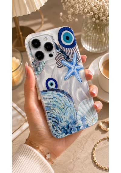İphone 16 Pro Uyumlu - Aurora Parlak Tüy Desenli Gümüş Koruyucu Silikon Telefon Kılıfı Yeşil