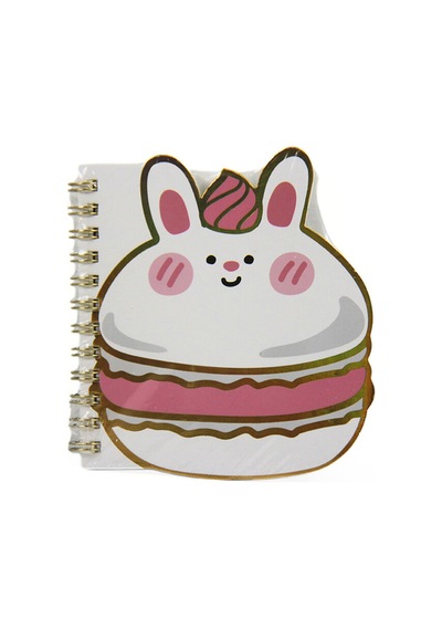 4 Adet Lilamor Cute Burger Cats Spr. Defter 10,5x14,5 60 Sayfa