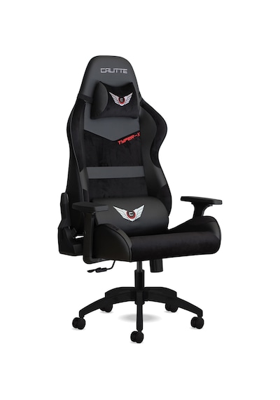Calitte Typer-X Tp Profesyonel Kumaş Oyuncu Koltuğu Siyah