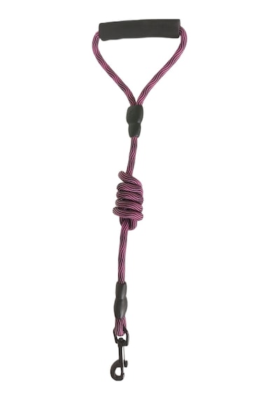 Köpek Göğüs Tasma Seti Dalga Desenli 2 Cm 40-58 Cm Mor-pembe Pembe