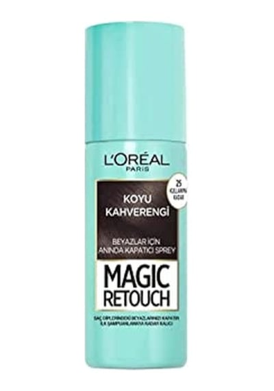 L'oréal Paris Magic Retouch Beyaz Dipleri Kapatıcı Sprey - Koyu Kahverengi 75 Ml 00