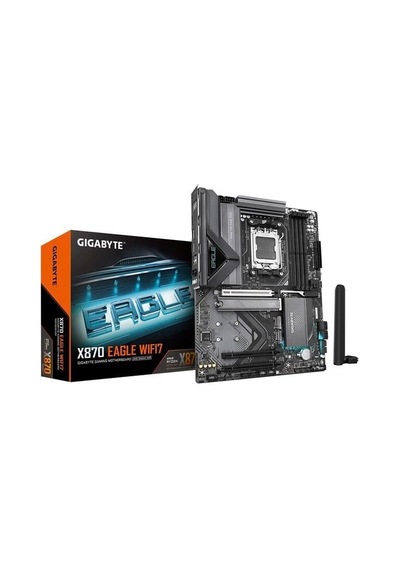 Gıgabyte X870 Eagle Wıfı7 Ddr5 Hdmı Dp Pcıe 5.0 Am5 Atx-213366