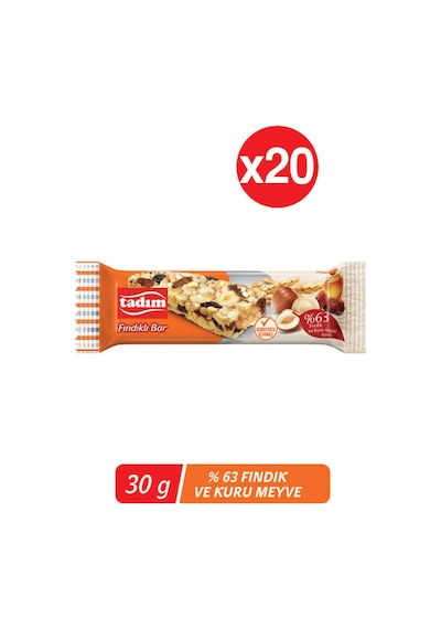 Tadım Fındıklı Bar 20 x 30 G