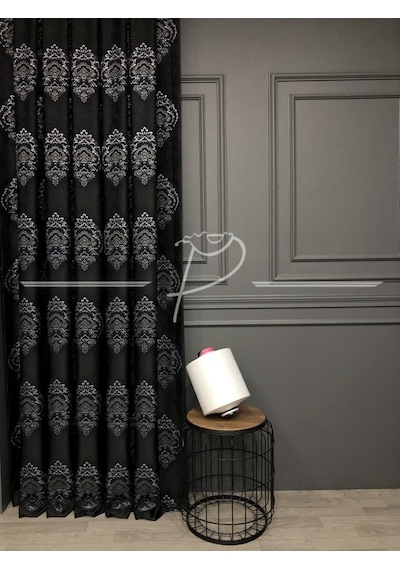 Fon Perdetaç Marka Claose Desen Damask Motifli Fon