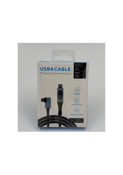 Yüksek Hızda Usb 4 Kablo 1m 240w 8k 60hz Performansı