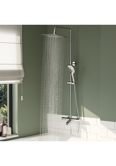Artema AquaHeat Bliss 230B A47211 Termostatik Banyo Sistemi, Krom