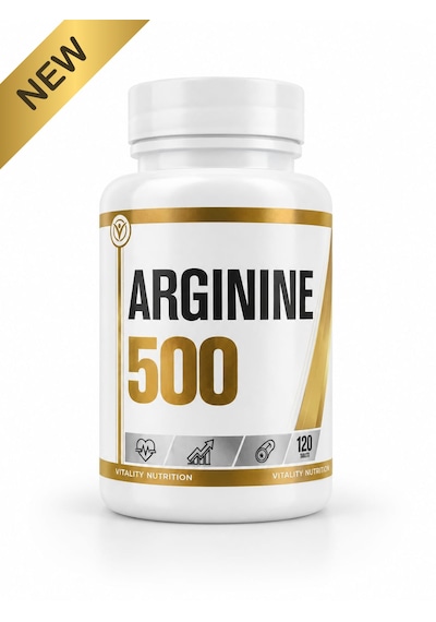 Vitality Nutrition Arginine 500 Mg L-arjinin 90tablet