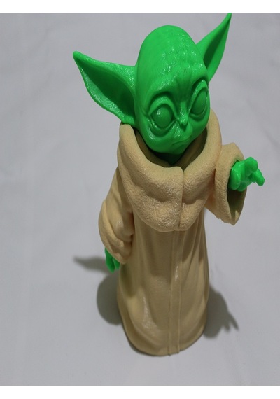 3d Baby Yoda Oyuncak Figürü
