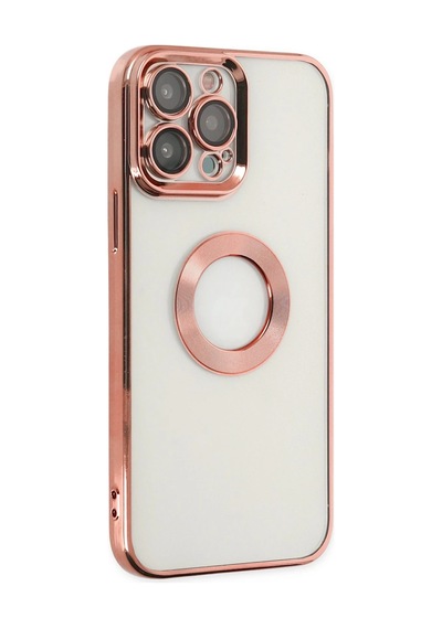 Newface - 596 - İphone 14 Pro Kılıf Slot Silikon - - Cadde101 - Rose Gold