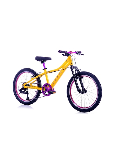 Corelli 20 J Jump Up Hareket Bisikleti Sarı Sticker: Mor-siyah