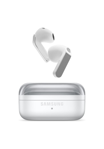 Samsung Uyumlu Galaxy Buds4, Beyaz, Metal Gövde, 1 Yollu Hoparlör, Ultra