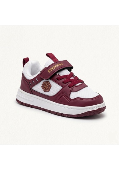 Hayo Çocuk Cırtlı Rahat Hafif Günlük Sneaker Spor Ayakkabı Bordo