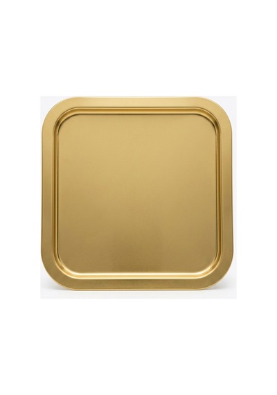 Dekoratif Metal Tepsi Gold Renk Modern Sunum Tepsisi Diğer