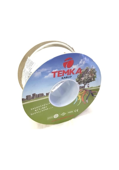 Temka Rg6U4 Trishield 64Tel Anten Kablosu 100Mt