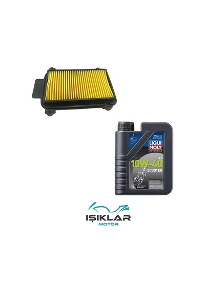 Hero Dash 110 Liqui Moly Yağ Ve Hava Filtre Bakım Seti Bs0002