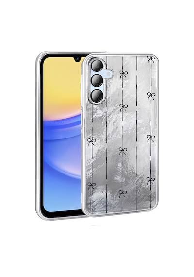 Samsung Uyumlu Galaxy A15 Kılıf Desenli Zore Mep Kapak Küçük Fiyonk