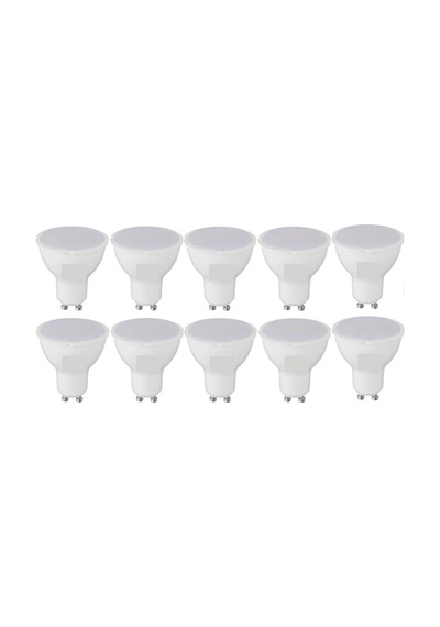 10 W Gu10 Duy-starter Duy Çanak Ampül Beyaz Işık 6400k 10 Adet