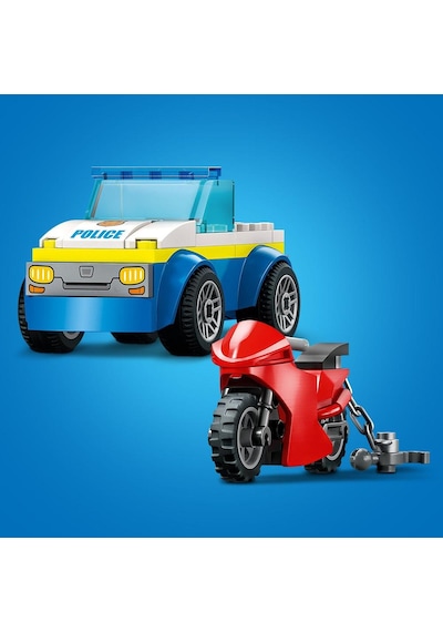 LEGO® City Polis Merkezi Takibi 60370 4+ Yaratıcı Oyuncak Yapım Seti (172 Parça)