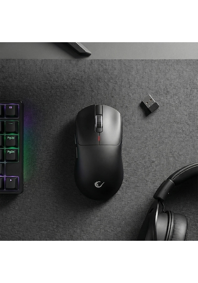 Rampage Clax 60g Ultra Hafif 24000 Dpı Paw3311m Sensör Kablosuz Şarjlı Siyah Gaming Mouse