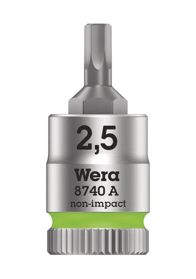 Wera 05003331001 8740 A Zyklop Uç, 1/4 Inç