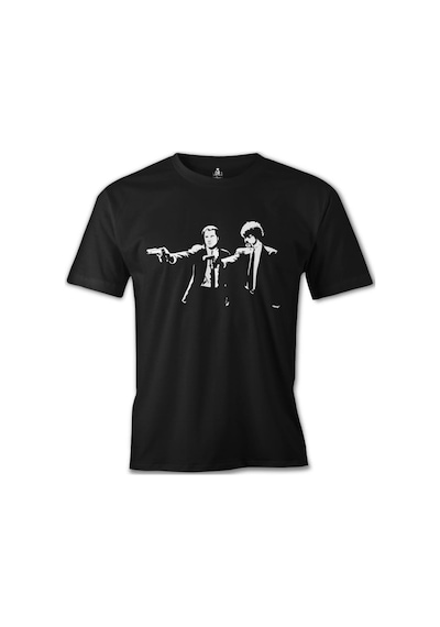 Pulp Fiction - That Scene Siyah Erkek Tshirt