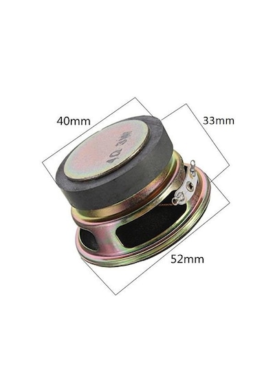 Hoparlör 4 Ohm 3W 50X50