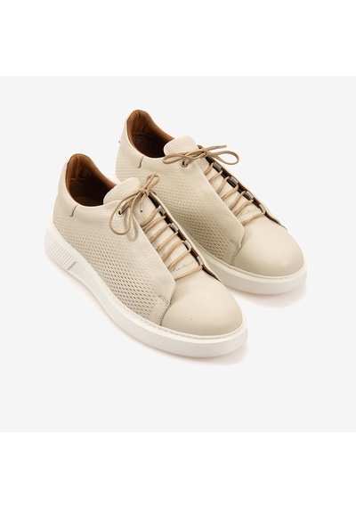 Kemal Tanca Erkek Spor & Sneaker Ayakkabı 3544 Ekru