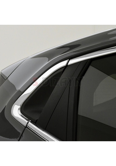S-dizayn Renault Clio 5 Krom Cam Çerçevesi 12 Prç. 2019 Üzeri A+ Kalite