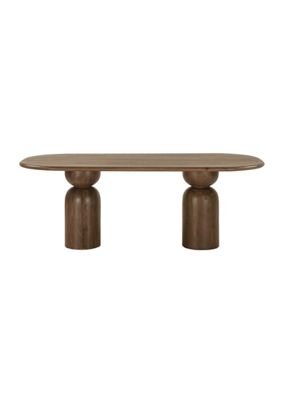 İmperial İtalyan Still Oval Ahşap Yemek Masası 80x180 Ceviz İmperial İtalyan Still Oval Ahşap Yemek Masası 80x180 Ceviz