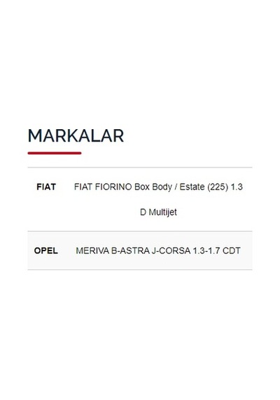 Fıat Lınea Fıorıno 1.3 Mjt Euro 4 Kızdırma Bujisi- 4 Adet Sv 124