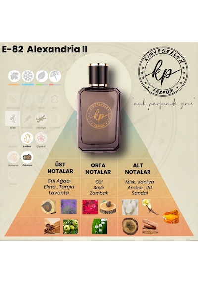 KP E-82 Erkek Parfüm EDP 50 ML