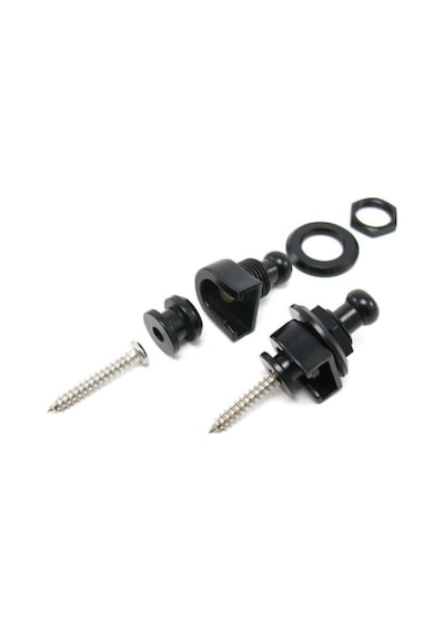 Raymond Joes Sb01Bk Gitar Askı Kilidi Straplock 1 Çift Siyah