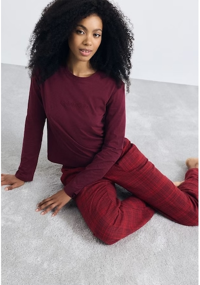 Calvin Klein Kadın Pijama Altı Lv00qs75793e4 Red