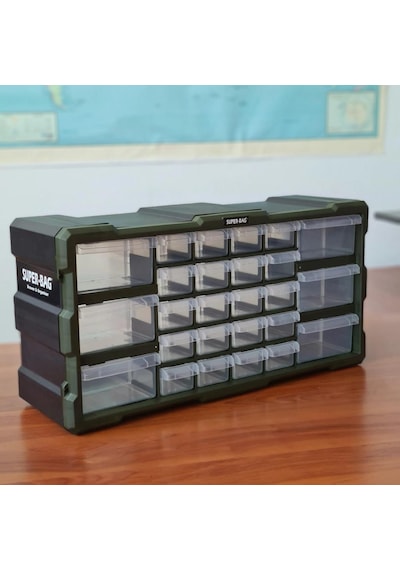 Süper Bag Asr-6004 Yatay Mono Blok Çekmece Seti 26’Lı
