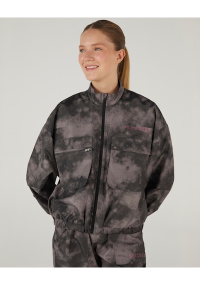 Skechers W Micro Collection Rain Jacket Kadın Siyah Mont S242121-001 Siyah