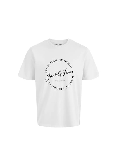 Jack & Jones Jjgrayson Erkek Tişört Beyaz