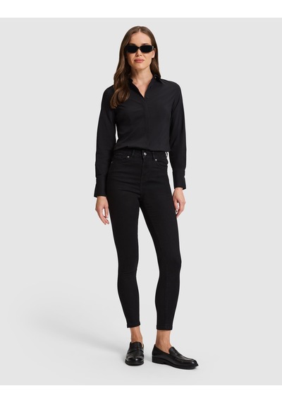 Pierre Cardin Siyah Slim Fit Uzun Kollu Gömlek 50331517 Vr046
