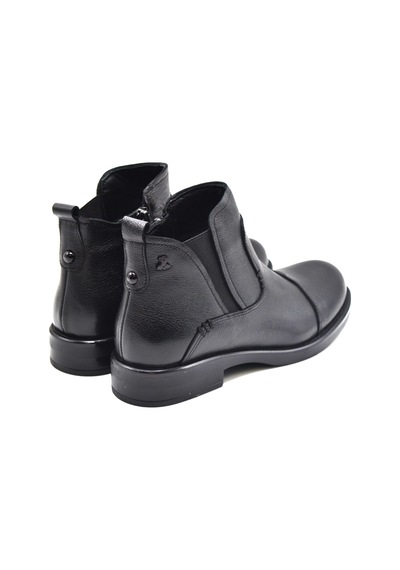 Kadın Casual Deri Bot Siyah 1852509 Yetişkin