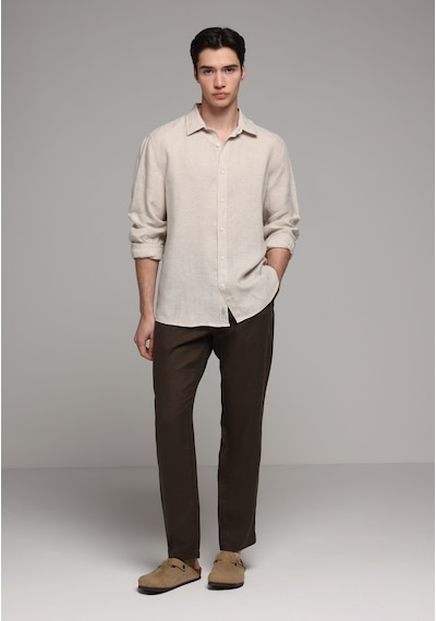 Colin's Colins Regular Fit Orta Bel Düz Paça Erkek Kahverengi Pantolon Cl1079999 Q1.v1 Brw