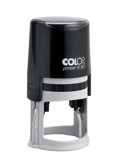 Colop R50 Yuvarlak Siyah Kasa Siyah Keçe - 50 MM