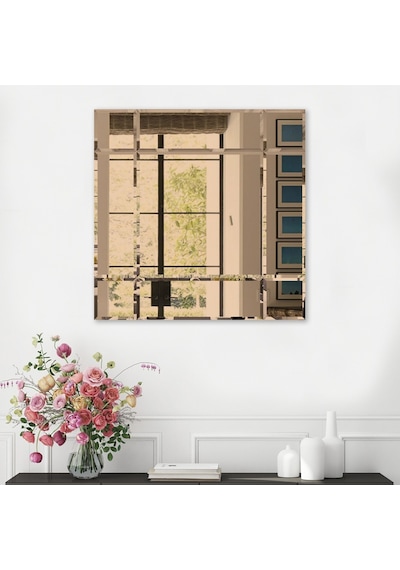 Decorıta Ayna - 9 Parçalı Tasarım Ayna - 100Cm X 100Cm