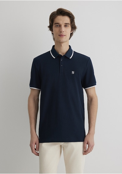 Mavi - Lacivert Polo Tişört 066039-30651 - 433121551 Lacivert