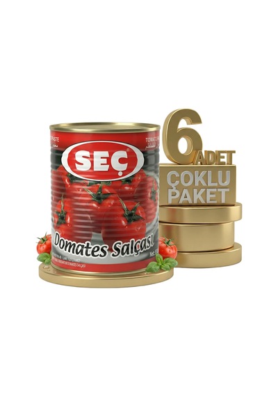 Seç Domates Salçası 6x830 Gr