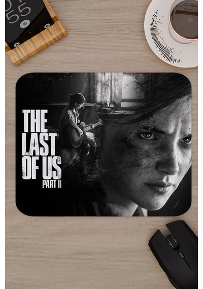 The Last Of Us Kaymaz Dikişli Kauçuk Oyuncu Mousepad V1 - 22x18 Gaming Mouse Pad Fare Altlığı