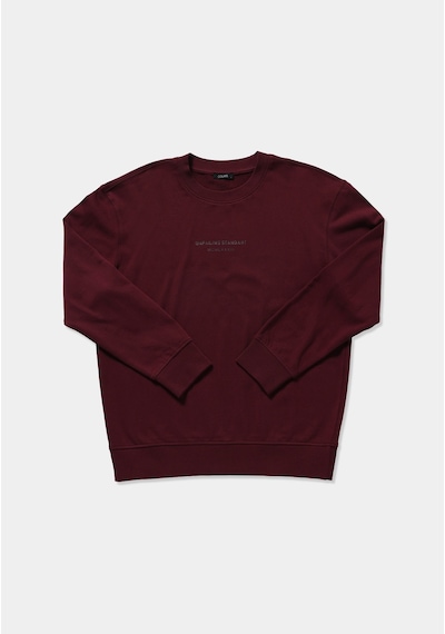 Colin's Colins Relaxed Fit Yuvarlak Yaka Düz Erkek Mor Sweatshirt Cl1082257 Q1.v2 Plm