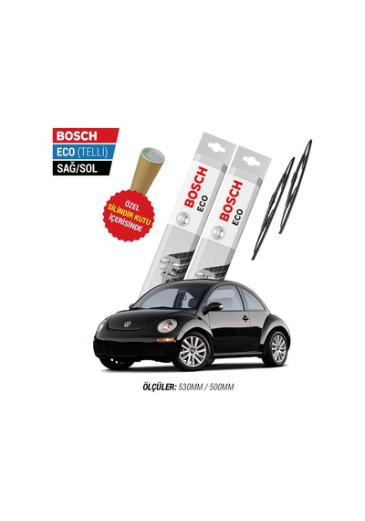 Bosch Eco Volkswagen Beetle Silecek Takımı (2005-2010)