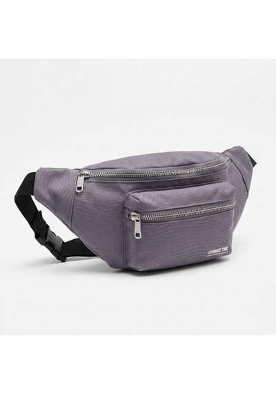 Bezos Lila Unisex Bel Çantası Çapraz Askılı Günlük Kullanım Fermuarlı 30x13 Cm Nxrlvng