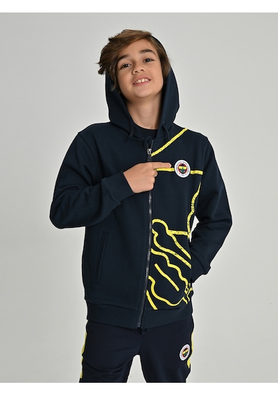 Fenerium Çocuk Trıbun All Over Baskı Sweat Fb Laci Yeni
