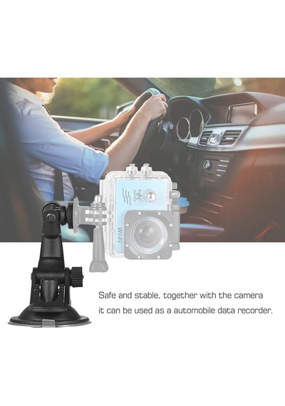 Eylem Kamera Aksesuarları Araba Vantuz Dağı + Gopro Hero 7/6/5/4 / Yı İçin Tripod Adaptörü Diğer